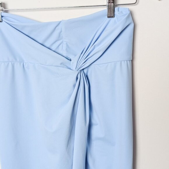 NWT SKIMS Swim Sarong Skirt Cover Up Midi Iris Blue M - Picture 10 of 12